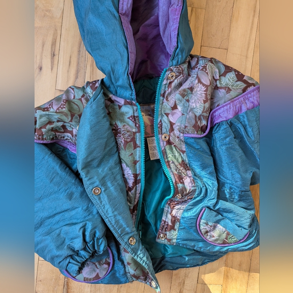 Vintage Izzi's Kids Girls sz 4 Winter Jacket - Picture 6 of 8